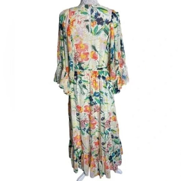 NWOT Ted Baker Kyrie Floral Maxi Dress (Ted Baker 3/ US 8) - Picture 2 of 9